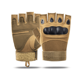 Tactical Fingerless Airsoft Gloves for Outdoor Sports, Paintball, and Motorcycling from Jupiter Gear