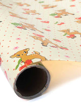 Oh Deer and Red Gingham Hearts Gift Wrap - 2 pack from Wildflower Cases