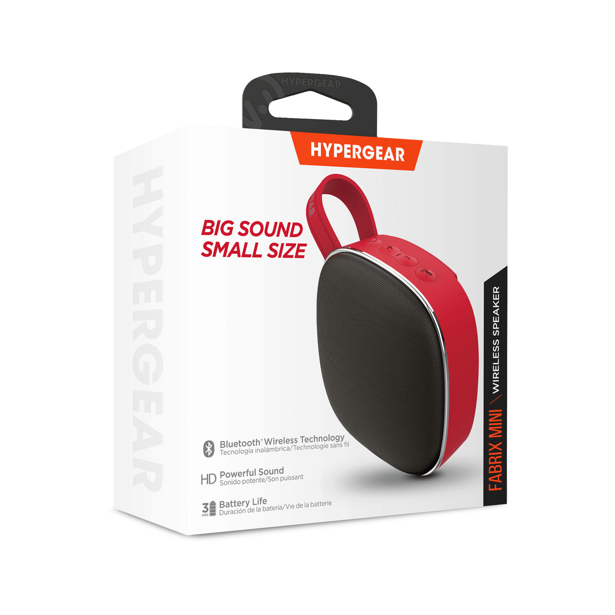 HyperGear Fabrix Mini Wireless Speaker - Red from Jupiter Gear Home