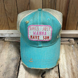 Girls Just Wanna Have Sun Hat from The Goat Stock
