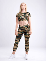 JupiterGear Short-Sleeve Crop Top from Jupiter Gear