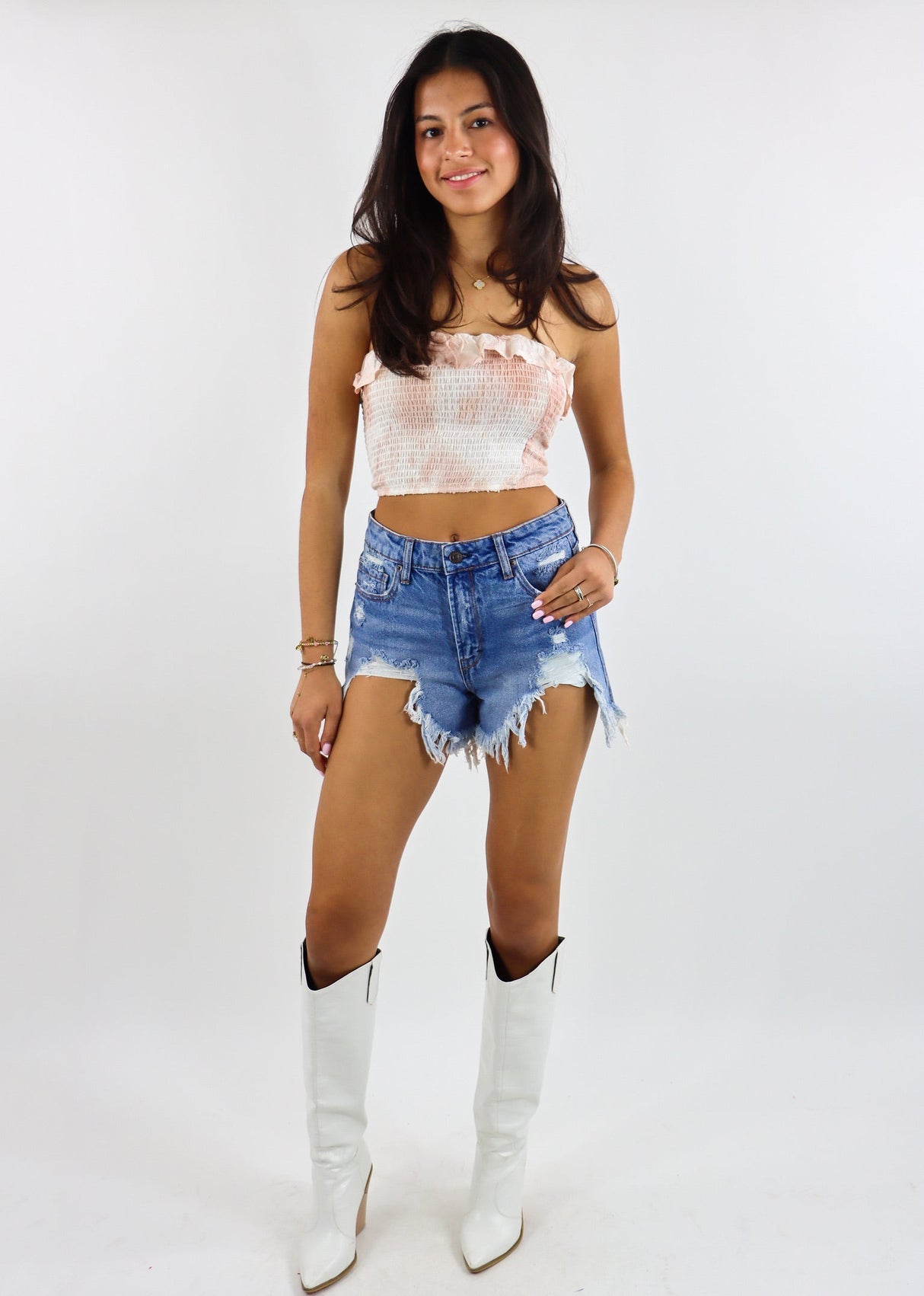 Staring At The Sun Top ★ Blush From Rock N Rags