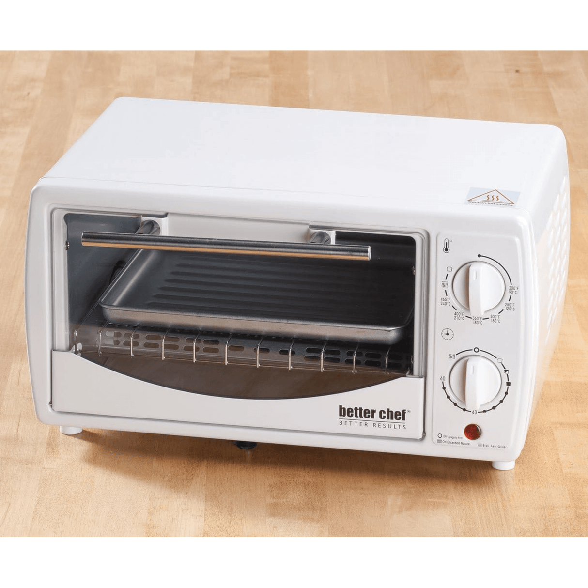 Better Chef 9L Toaster Oven Broiler with Slide-Out Rack and Bake Tray from Jupiter Gear Home