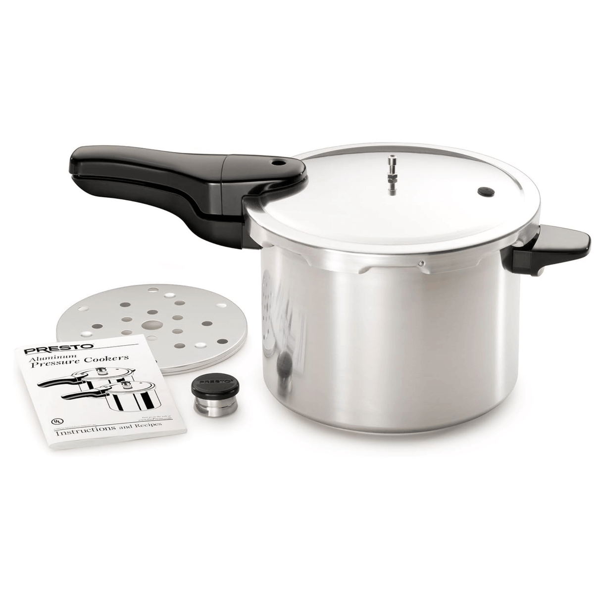Presto 8-Quart Polished Aluminum Pressure Cooker from Jupiter Gear Home