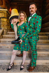 The Fragile | Leg Lamp Christmas Skater Dress from Shinesty