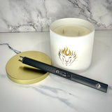 Flameless Plasma Lighter Candle from The Lion's Den Candle Company