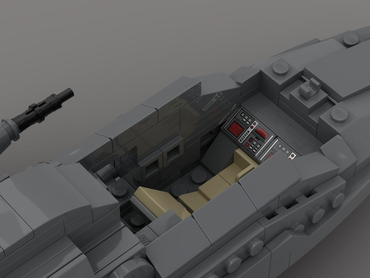 11602: Playscale Bad Batch Shuttle from REPUBLICBRICKS