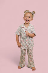 VICTORIAN BLOOM DREAM GIRL'S FLARE SET from DREAM BIG LITTLE CO