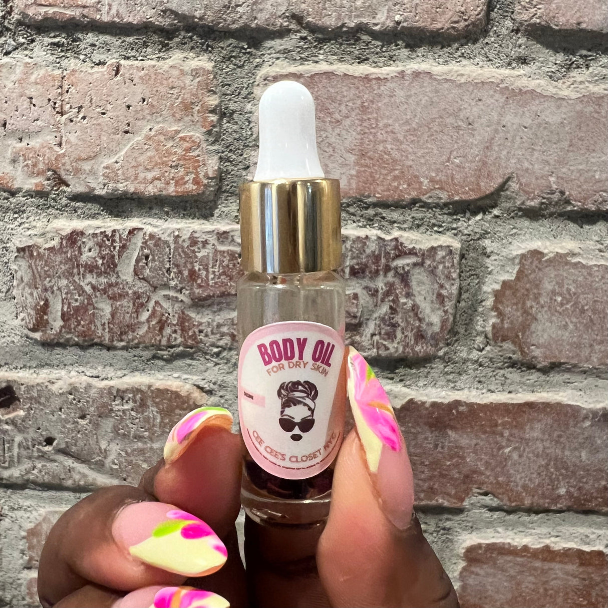 Scented Dry Body Oil from Cee Cee's Closet NYC