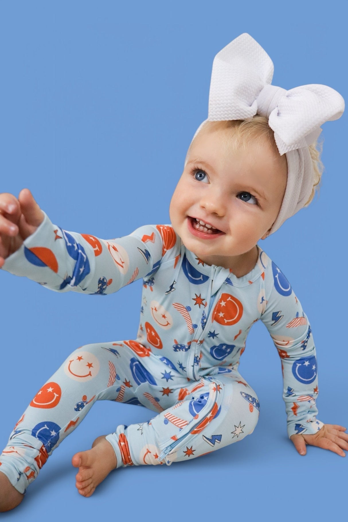 FREEDOM SKATIN' SMILES DREAM ROMPER from DREAM BIG LITTLE CO