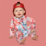 STARRY TIE DYE DREAM ROMPER from DREAM BIG LITTLE CO