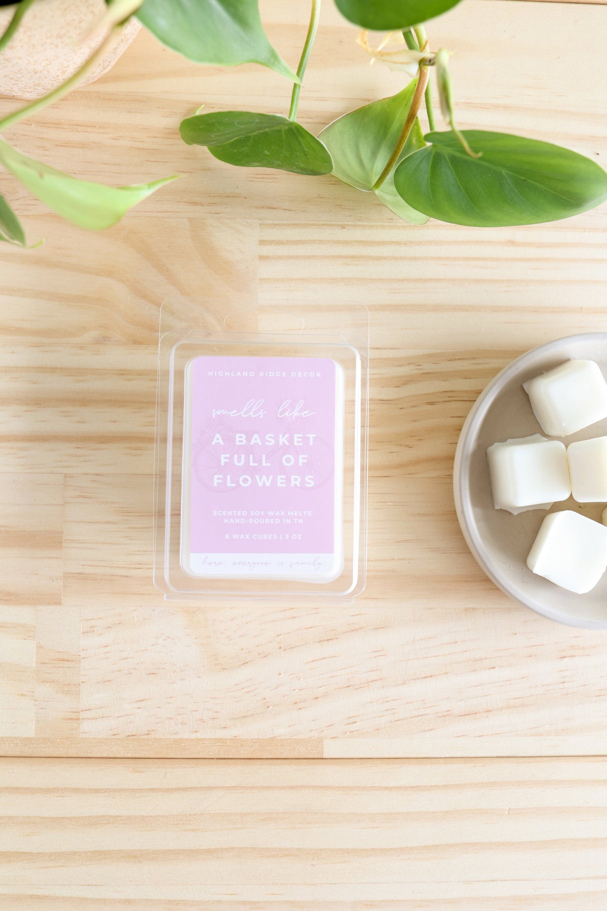 A Basket Full of Flowers Wax Melt from Jubilee Trading Company