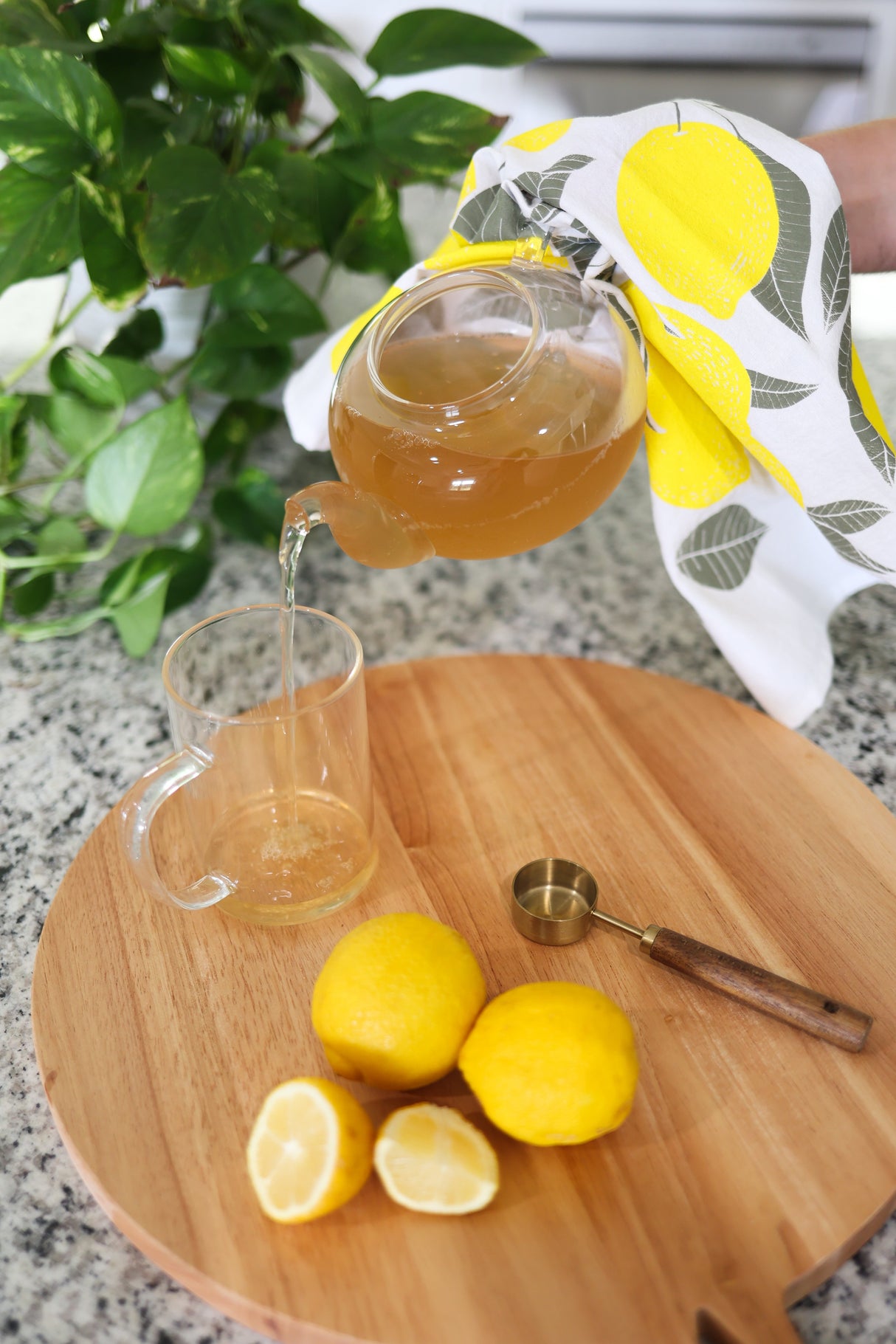 Lemon Tea Towel from Jubilee Trading Company