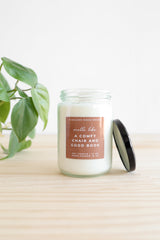 A Comfy Chair and Good Book Candle from Jubilee Trading Company