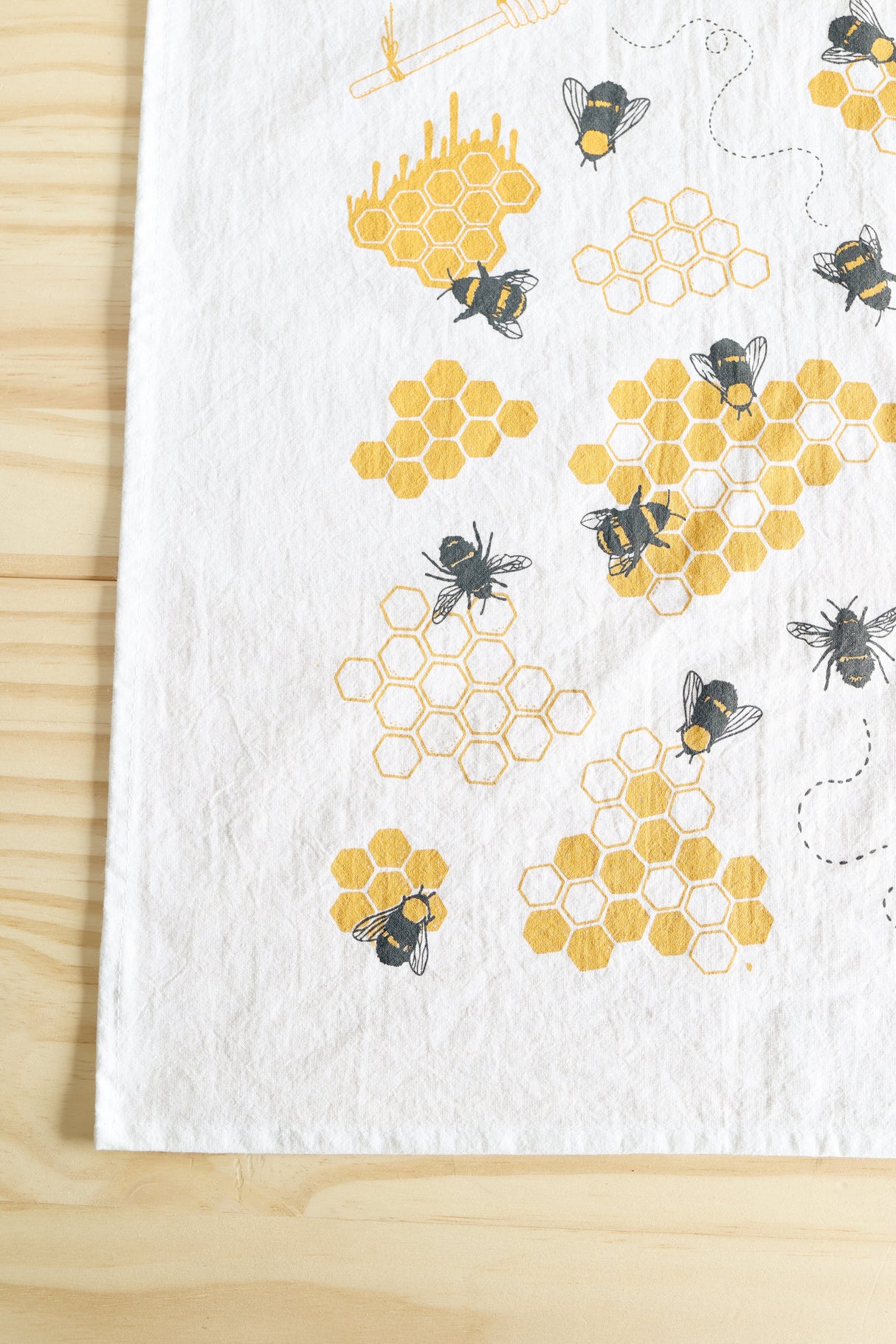 Bee Tea Towel from Jubilee Trading Company