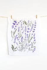 Lavender Tea Towel from Jubilee Trading Company