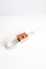 Leather Cord Keepers - set of 3 from Jubilee Trading Company