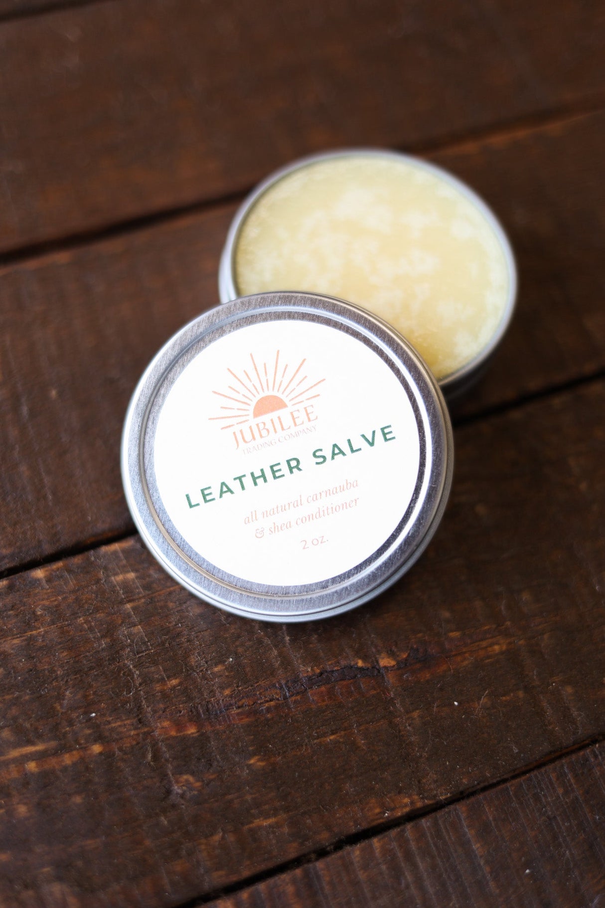 Leather Salve from Jubilee Trading Company