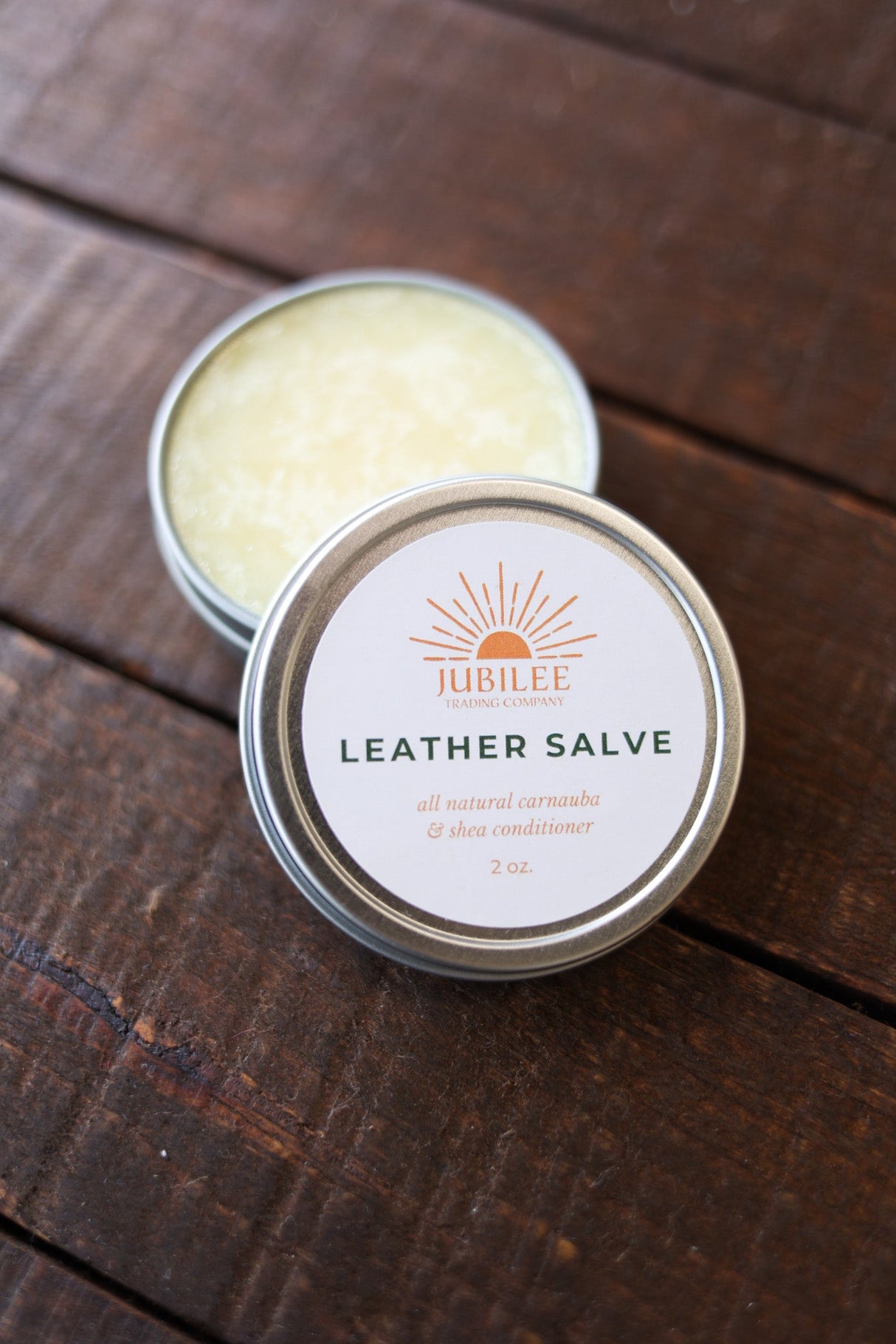 Leather Salve from Jubilee Trading Company