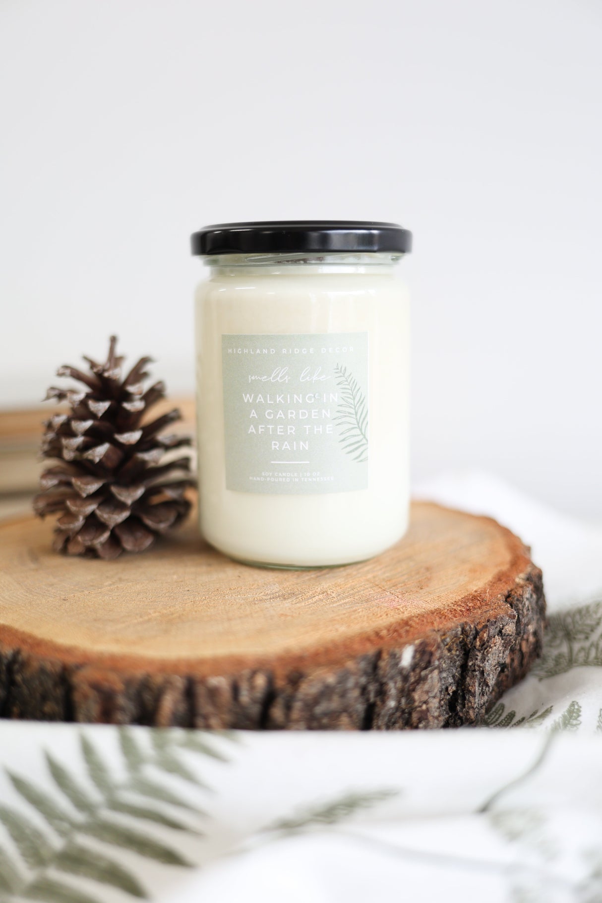 "Walking In A Garden After The Rain" Candle from Jubilee Trading Company