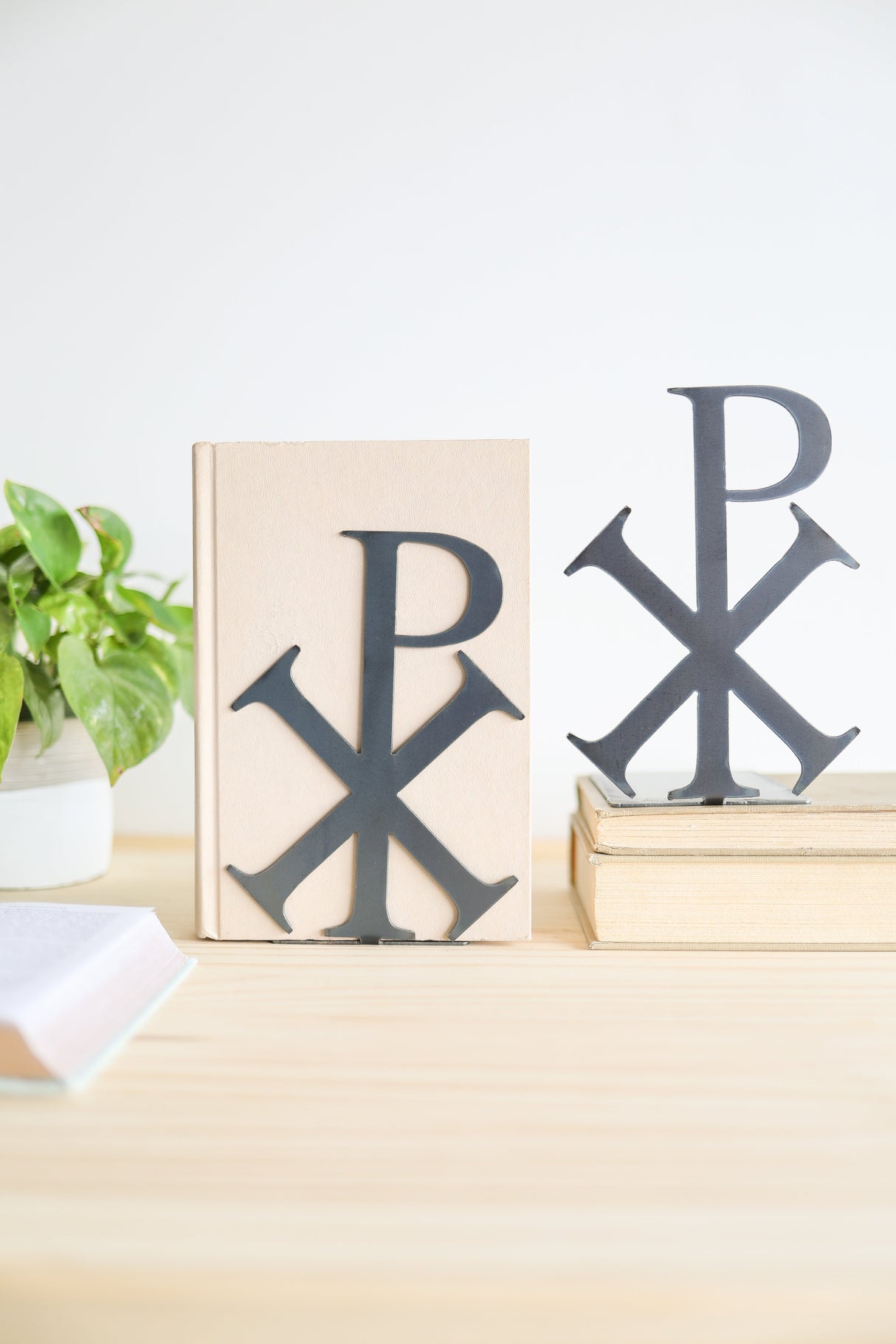Chi Rho Bookend from Jubilee Trading Company