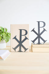 Chi Rho Bookend from Jubilee Trading Company