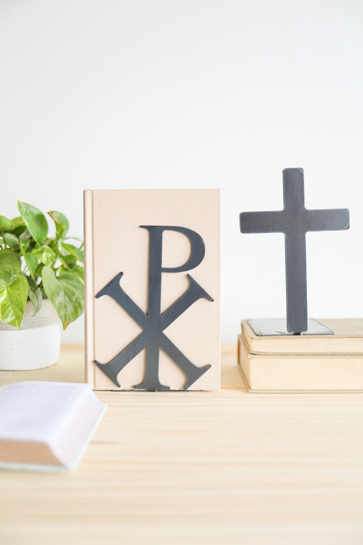 Chi Rho Bookend from Jubilee Trading Company