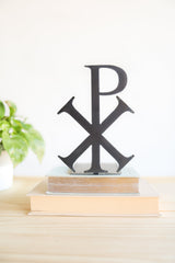 Chi Rho Bookend from Jubilee Trading Company