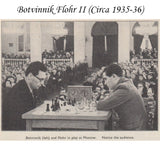 Botvinnik Flohr-II Soviet 1935 Chess Pieces Only Set -Golden Rosewood- 4.4" King From Royal Chess Mall