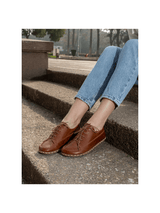 Men's Brown Barefoot Sneakers From Atlantis Handmade Shoes