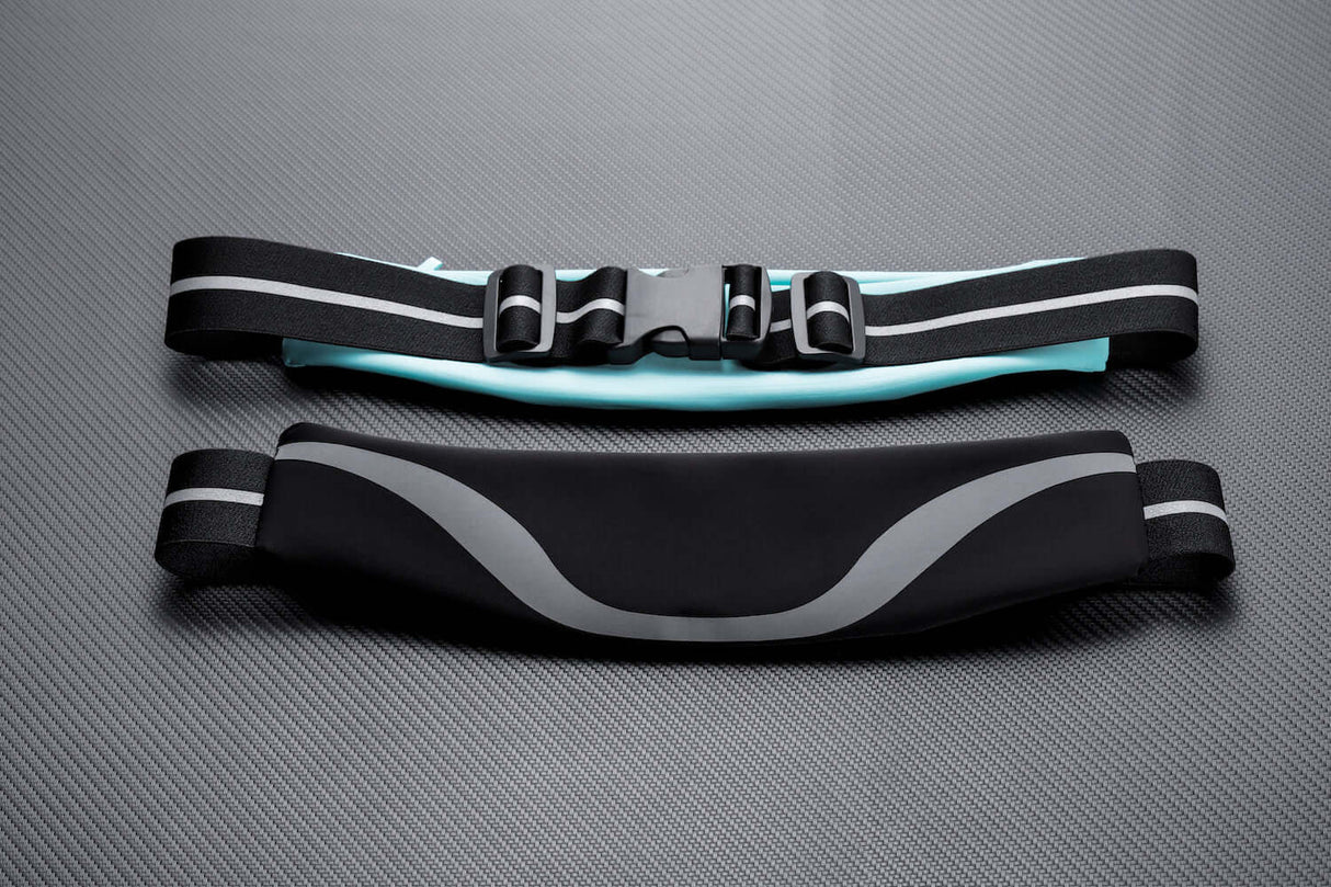 Water-Resistant Sport Waist Pack Running Belt with Reflective Strip from Jupiter Gear