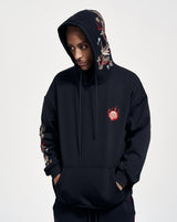 Flying Fire Dragon Embroidery Hoodie From Niepce Inc