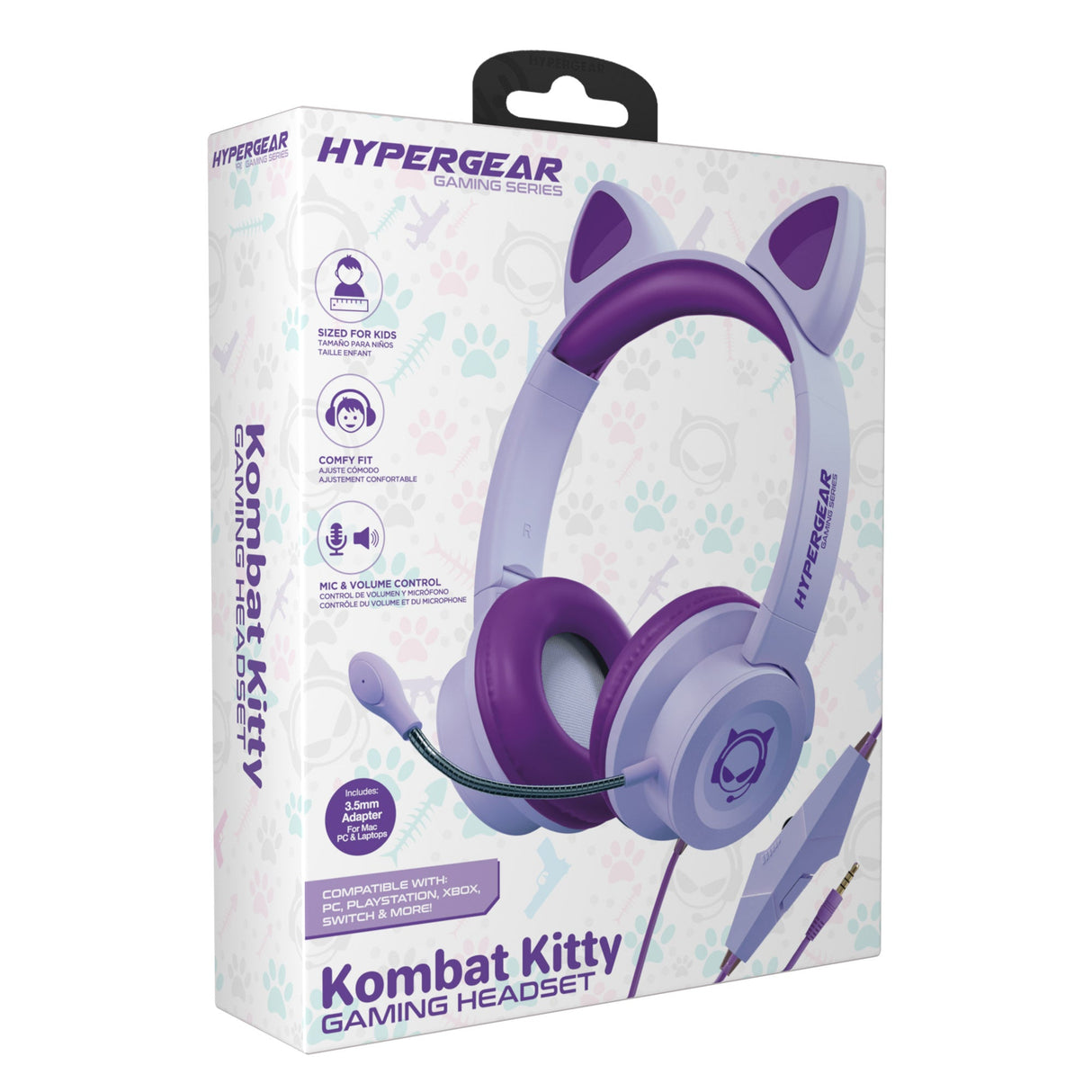 HyperGear Kombat Kitty Gaming Headset with Detachable Mic from Jupiter Gear Home