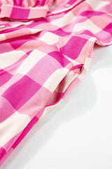 A-Line Plaid Mini Dress from MsDressly