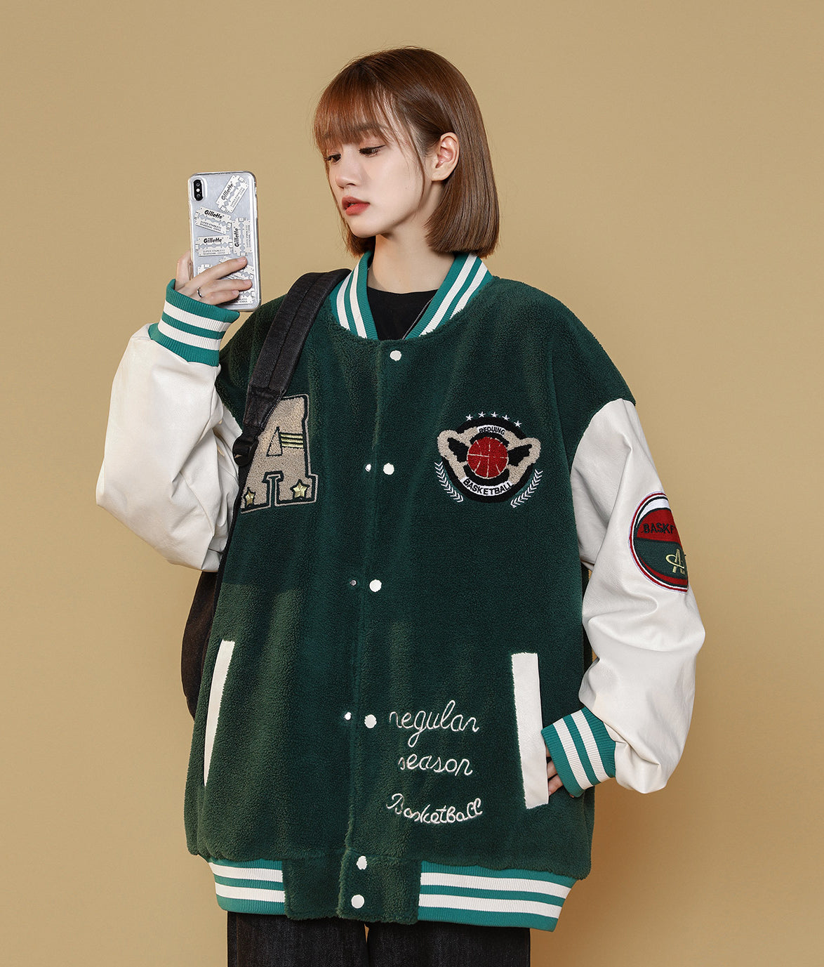 Women's Pilot Varsity Jacket from Niepce Inc