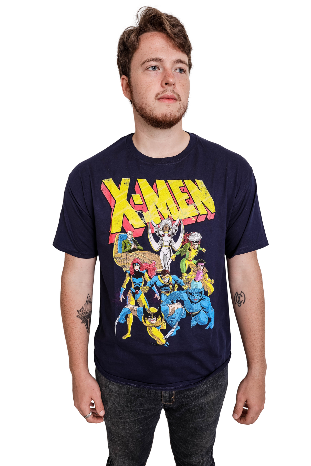 X-Men Animated Series 90's Team Marvel Comics Officially Licensed Adult T-Shirt From Your Favorite T Shirts