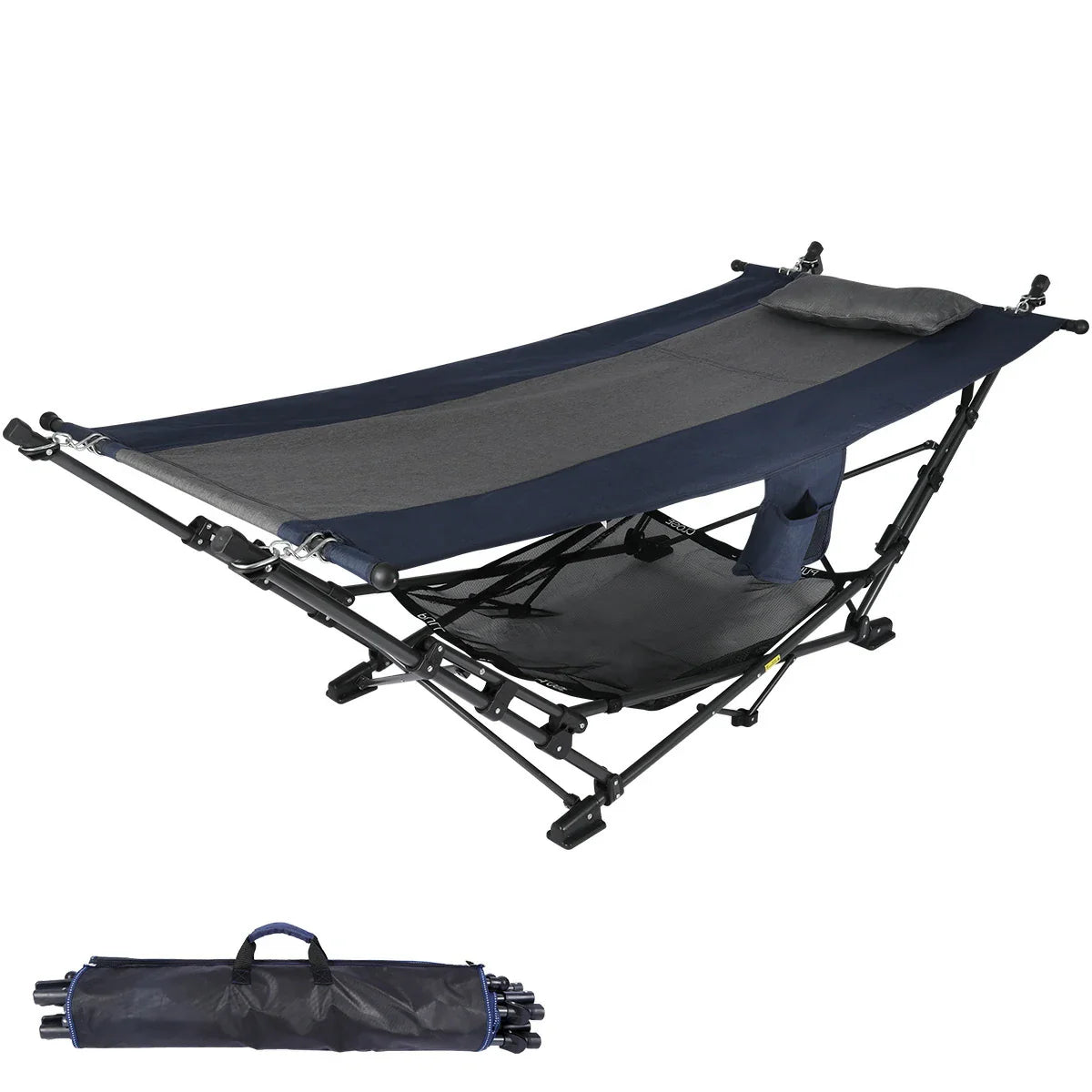 Freestanding Portable Hammock with Stand for Outdoor Yard Beach, 300lbs Capacity From Redcamp