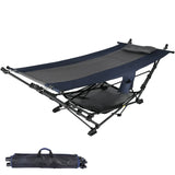Freestanding Portable Hammock with Stand for Outdoor Yard Beach, 300lbs Capacity From Redcamp