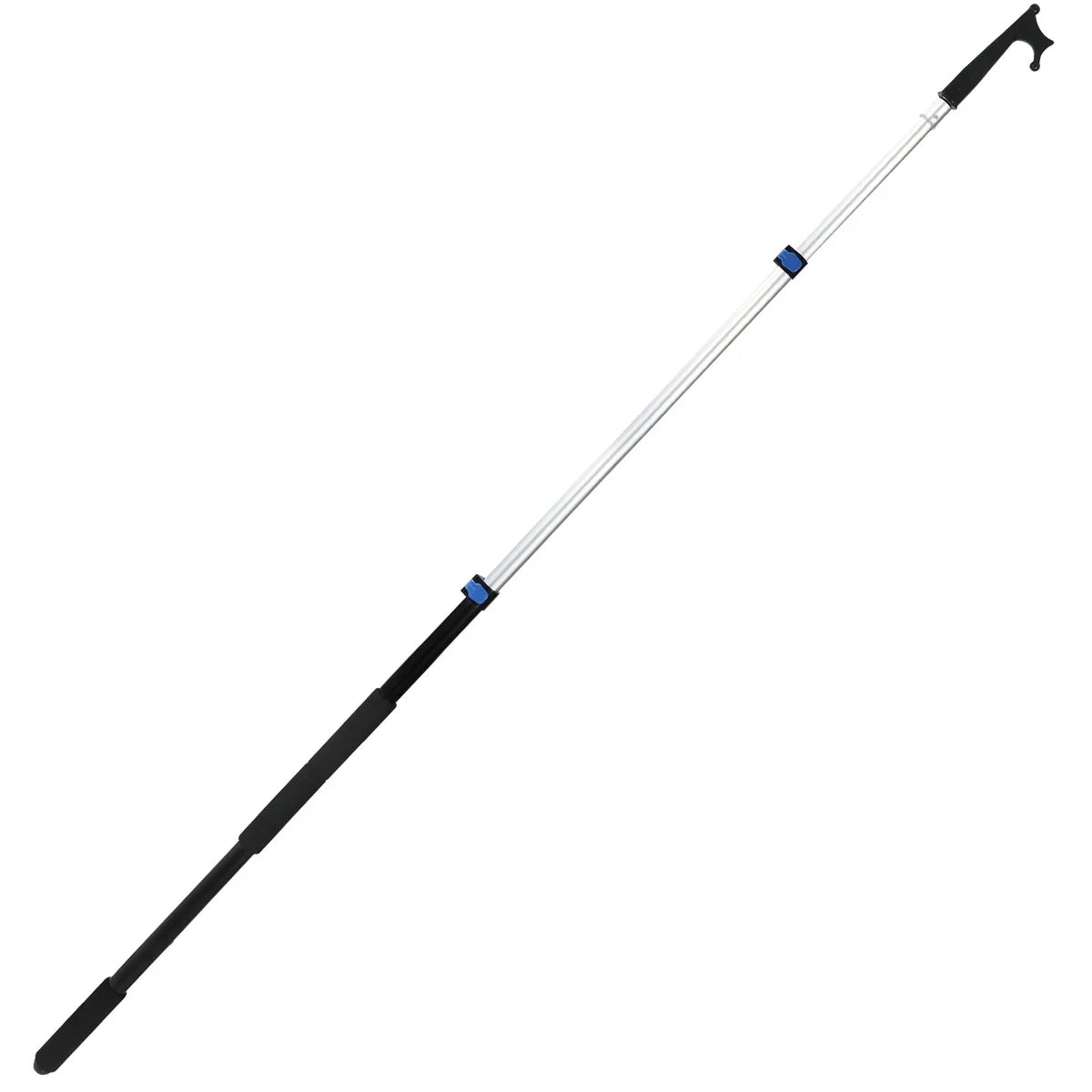 Aluminum Extendable 8ft/12ft Telescopic Boat Hook For Docking, Black/Silver From Redcamp