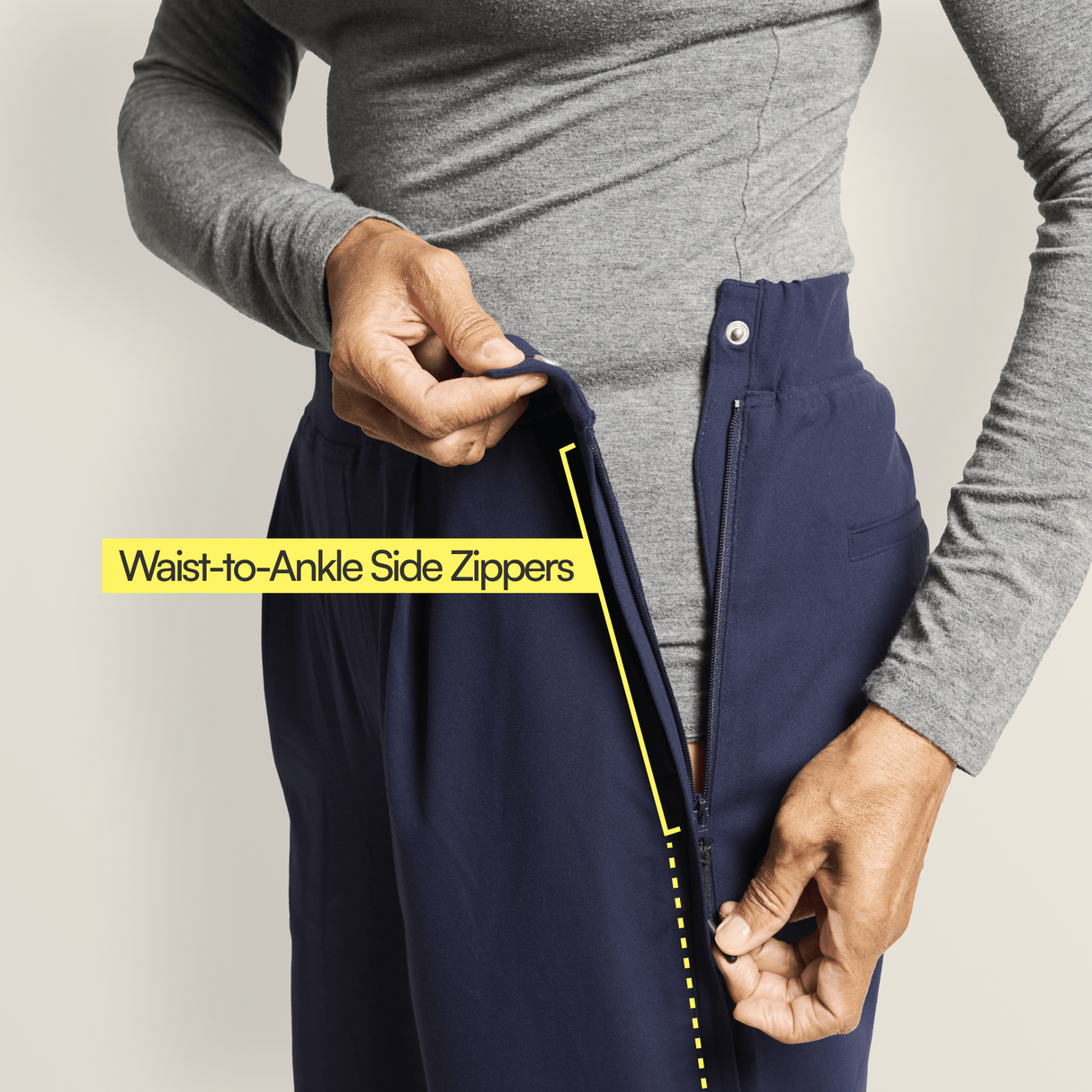 Everyday Side-Zip Pant for Women from Joe & Bella