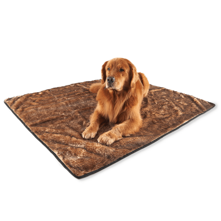 PupProtector™ Summer Short Fur Waterproof Throw Blanket - Sable Tan from Paw.com