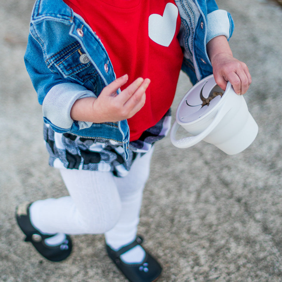 Silicone Collapsible Snack Cup (More Colors Available) from BapronBaby