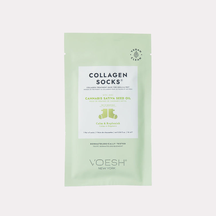 VOESH Collagen Mask Socks - Hemp Extract Seed Oil single from iNAIL SUPPLY