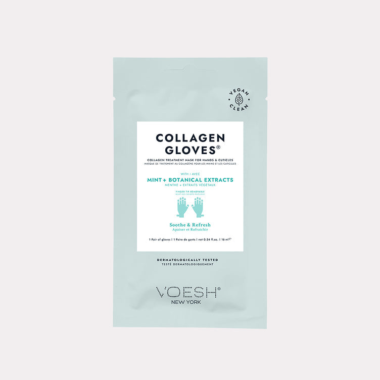 VOESH Collagen Mask Gloves - Mint & Botanical Extracts single from iNAIL SUPPLY