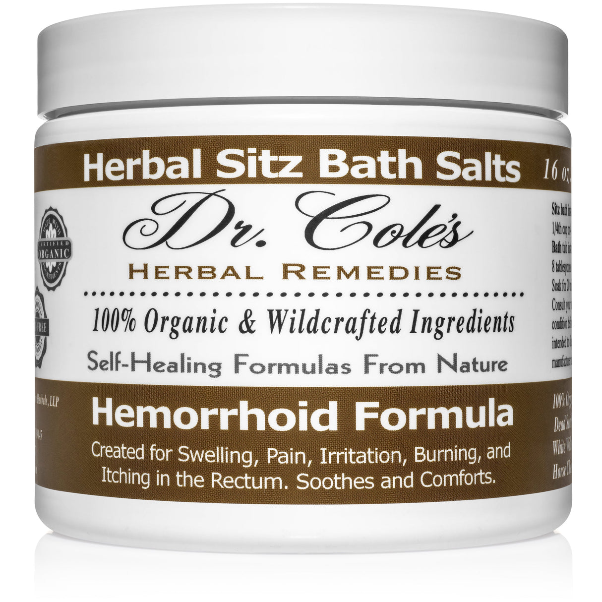 Dr. Cole's Hemorrhoid Salts from COLEHERBALS