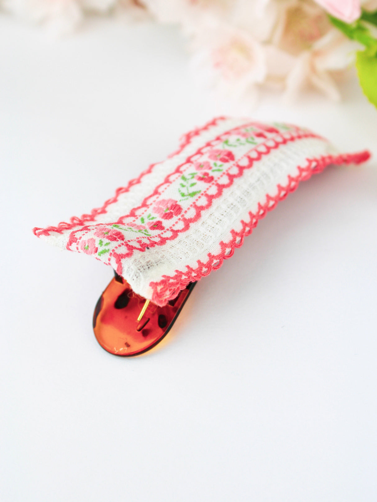 Spring in Sweden Vintage Ribbon Hair Clip from Ash & Rose