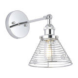 Light Modern Silver Wall Scone Light From ParrotUncle