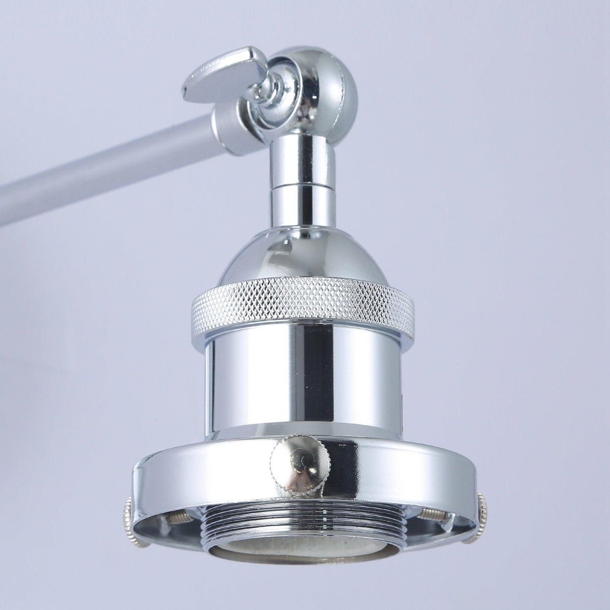 Light Modern Silver Wall Scone Light From ParrotUncle