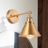 Light Rhem Brass Wall Sconce Light From ParrotUncle