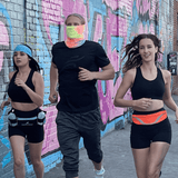 Water-Resistant Sport Waist Pack Running Belt with Reflective Strip from Jupiter Gear